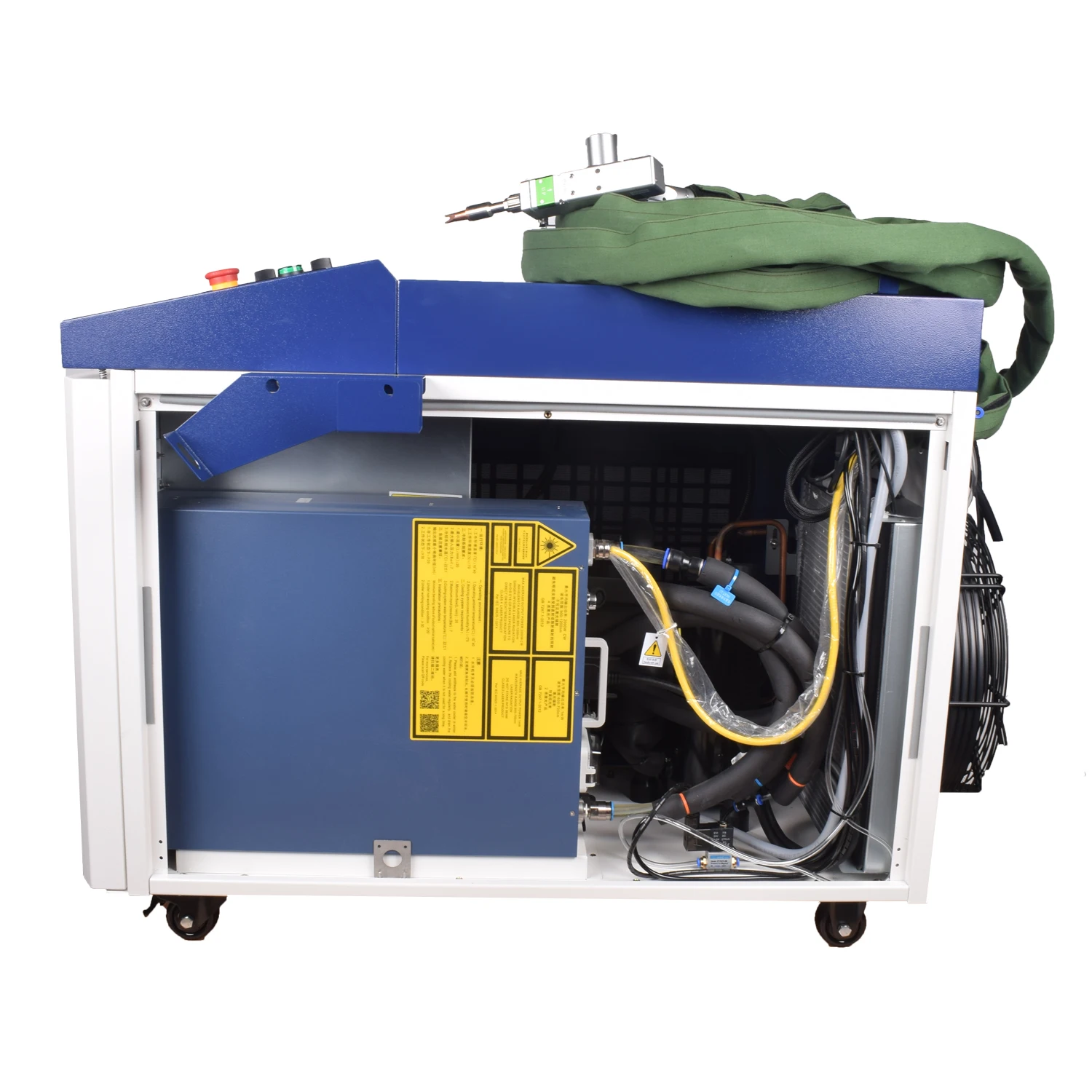 4 IN 1 Raycus Laser Welder 1500W/2000W/3000W 380V Fiber Laser Welding Cleaning Cutting Machine Double Pendulum Model EU Stock