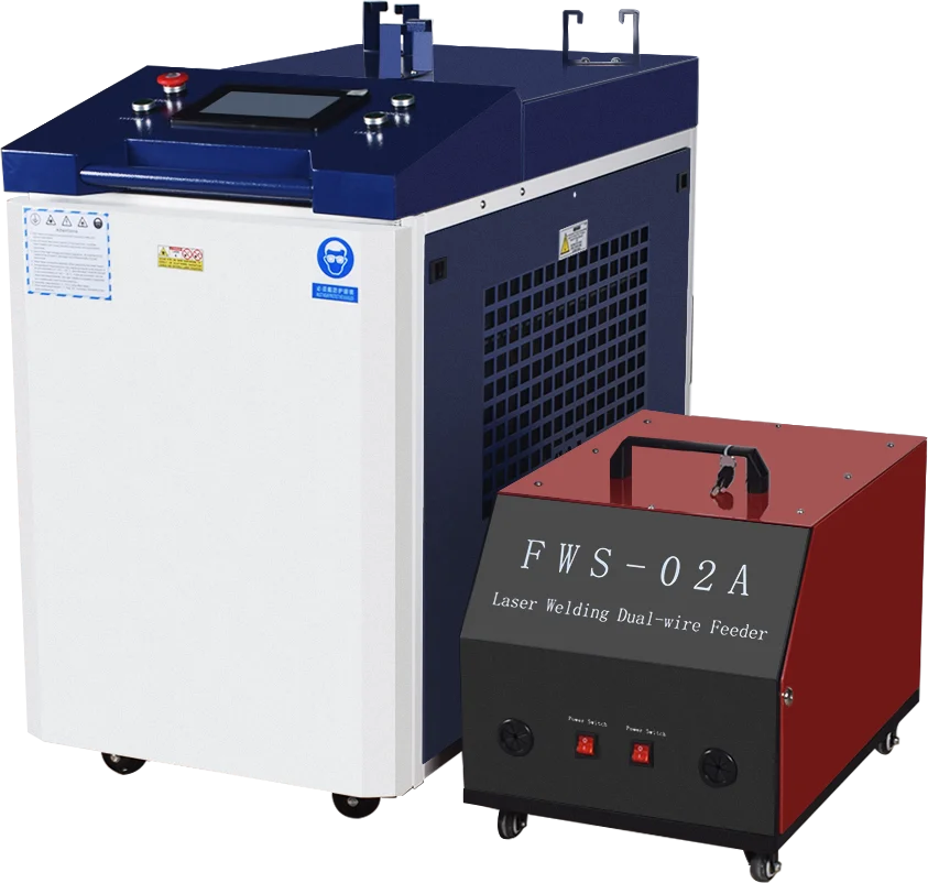 4 IN 1 Raycus Laser Welder 1500W/2000W/3000W 380V Fiber Laser Welding Cleaning Cutting Machine Double Pendulum Model EU Stock