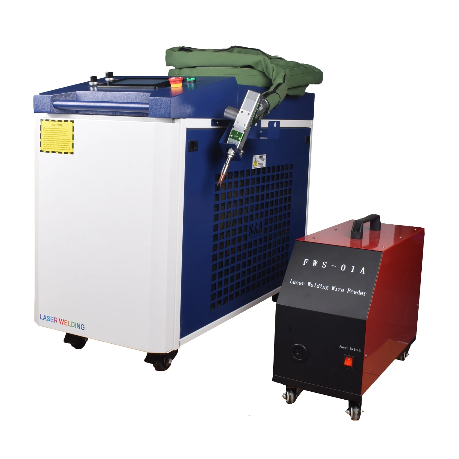 4 IN 1 Raycus Laser Welder 1500W/2000W/3000W 380V Fiber Laser Welding Cleaning Cutting Machine Double Pendulum Model EU Stock