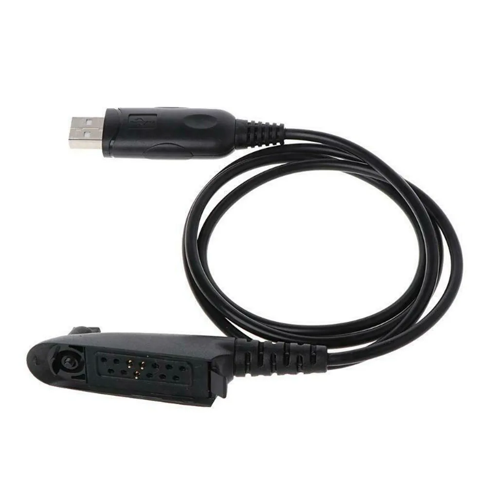 106cm / 41.34" USB Programming Cable With Software CD For Motorola Walkie Talkie Radio GP340 GP380 GP328 Accessories
