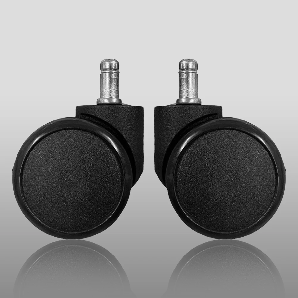 5PCS Universal Rolling Casters 60mm Small Rolling Caster Set Multi-Purpose Mute Swivel Caster Replacemen Furniture Wheels Roller