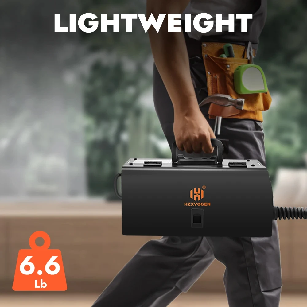 HZXVOGEN MIG145 No Gas Semi-automatic MIG Welding Machine For Gasless Iron Soldering Portable Inverter Welder Flux Cored Wire
