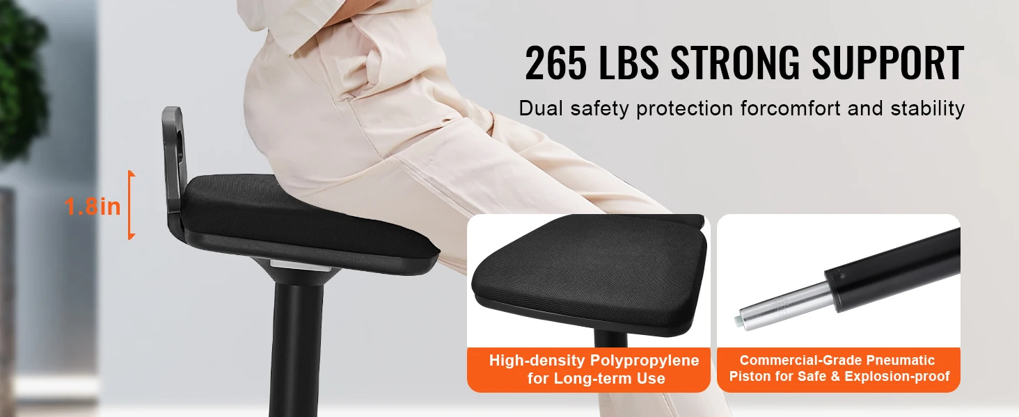 SucceBuy Kids Wobble Chair Active Chair w/ Cushion Wobble Stool Improves Focus Posture and Children Ideal for Schools and Home