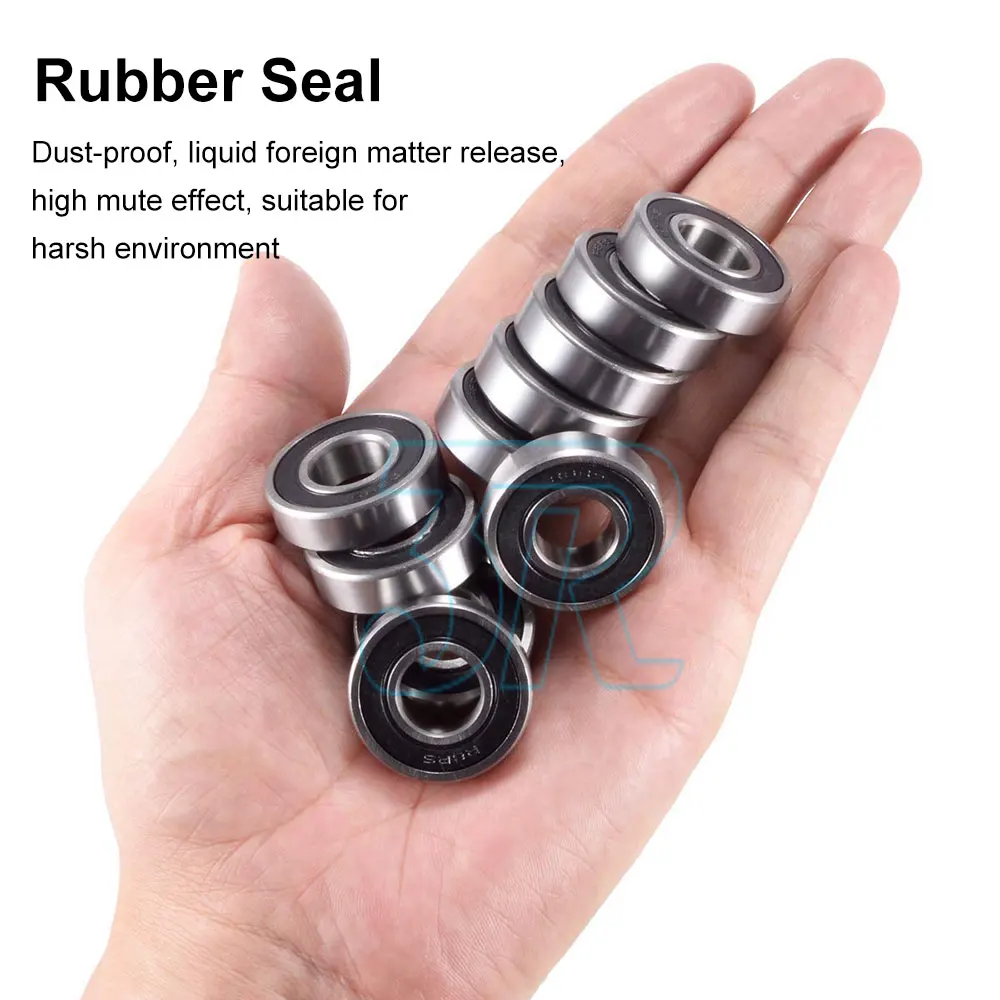 10/20/30x Rubber Sealed Miniature Ball Bearings Deep Groove Bearing 8x22x7mm 608RS