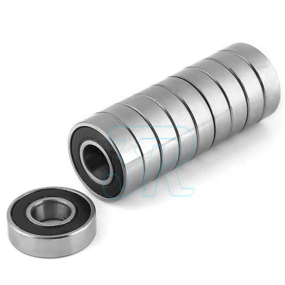 10/20/30x Rubber Sealed Miniature Ball Bearings Deep Groove Bearing 8x22x7mm 608RS