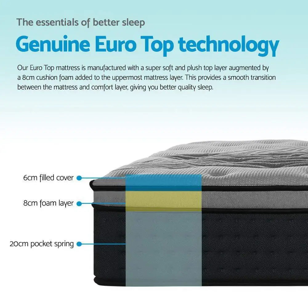 34cm Single Mattress Bamboo Fiber Cover Breathable Soft Stretch Fitted Bed Protector Dustproof Washable No Digital Changes