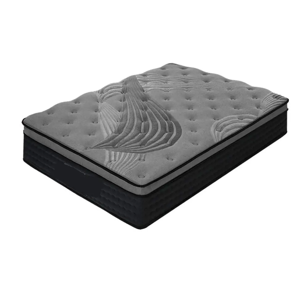 34cm Single Mattress Bamboo Fiber Cover Breathable Soft Stretch Fitted Bed Protector Dustproof Washable No Digital Changes