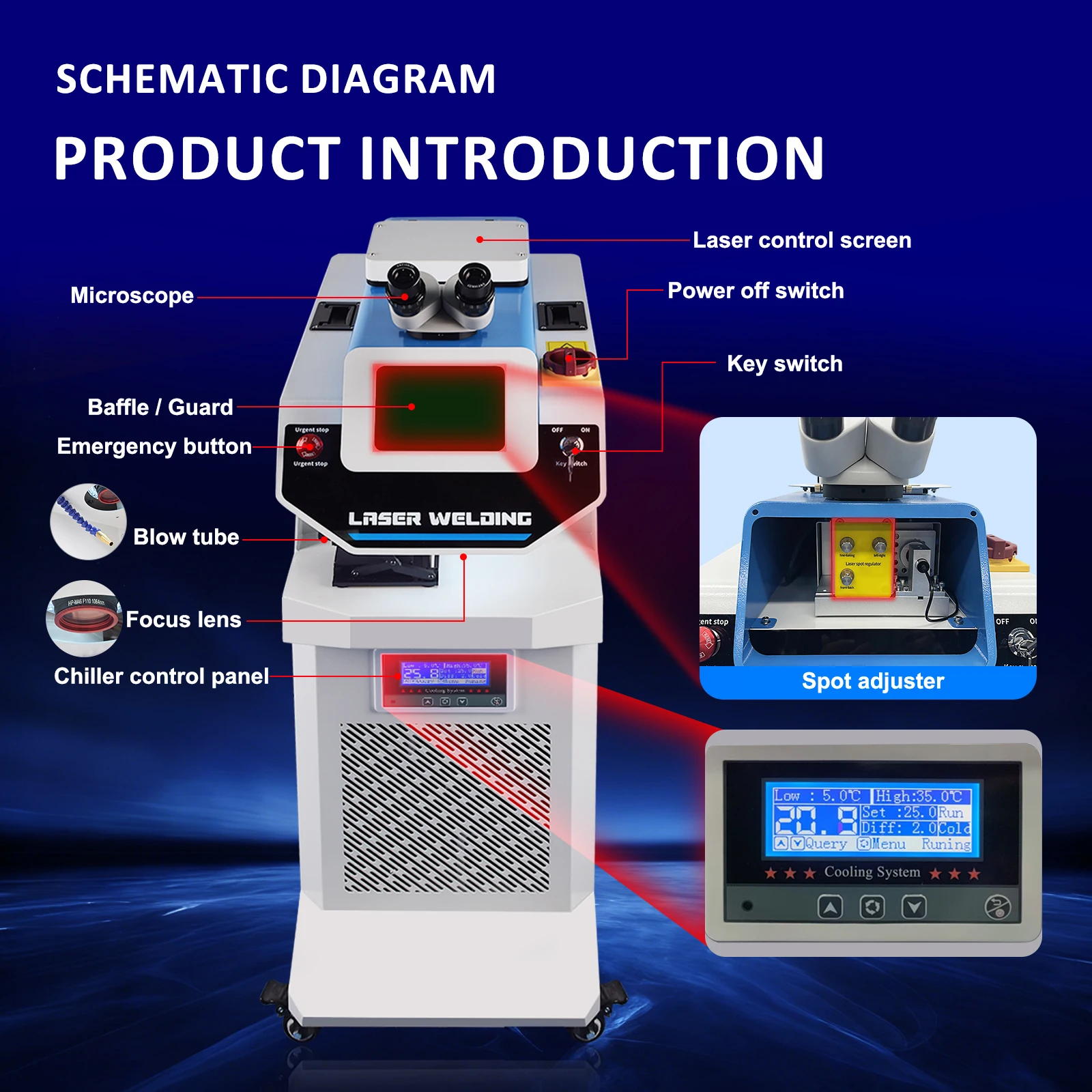 Wholesale 200W Jewelry Laser Welding Machine for Metal Aluminum Steel Titanium Mould Repair - Precision Welding Tool