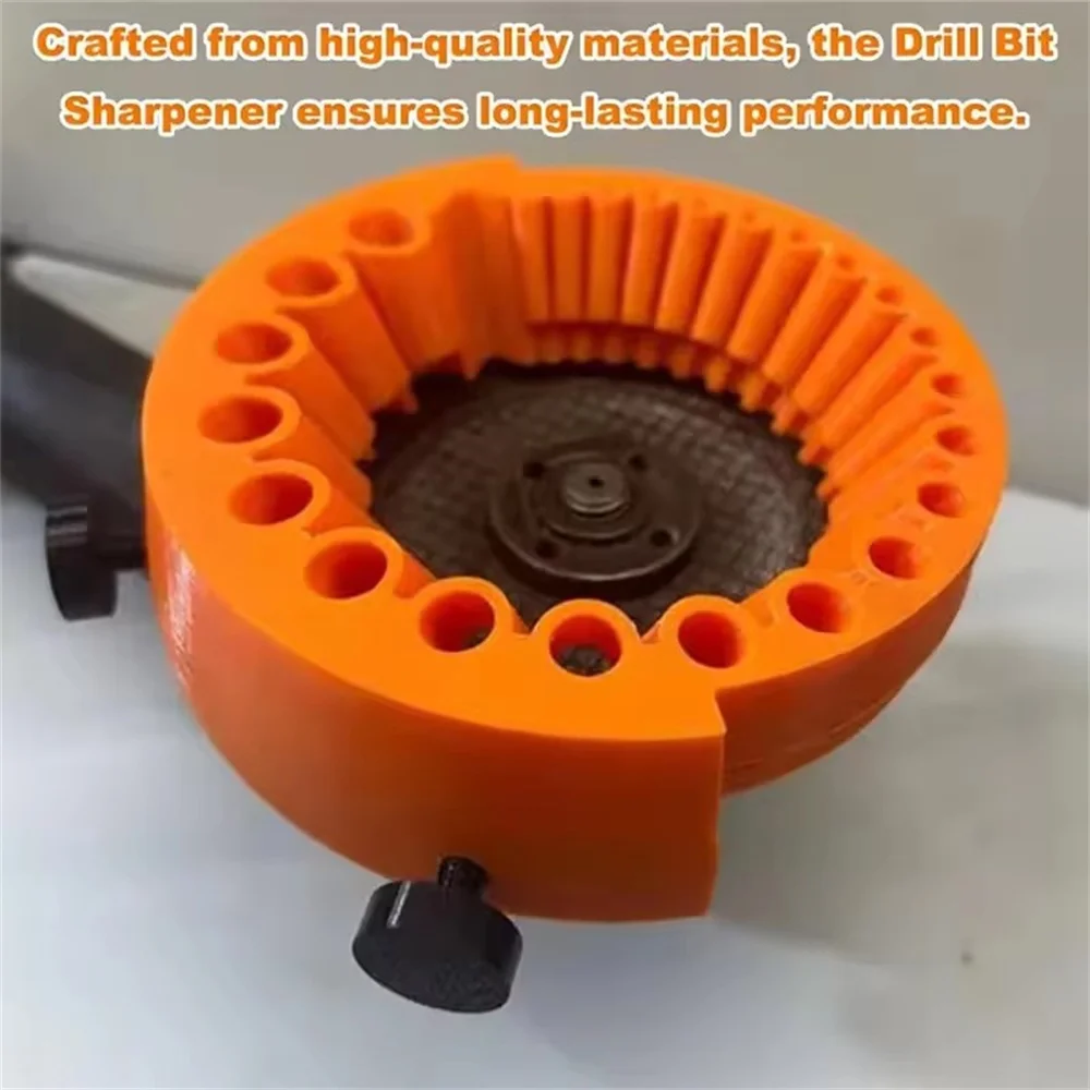 Drill Bit Sharpener Bits Grinding Attachment Angle Grinder Multipurpose