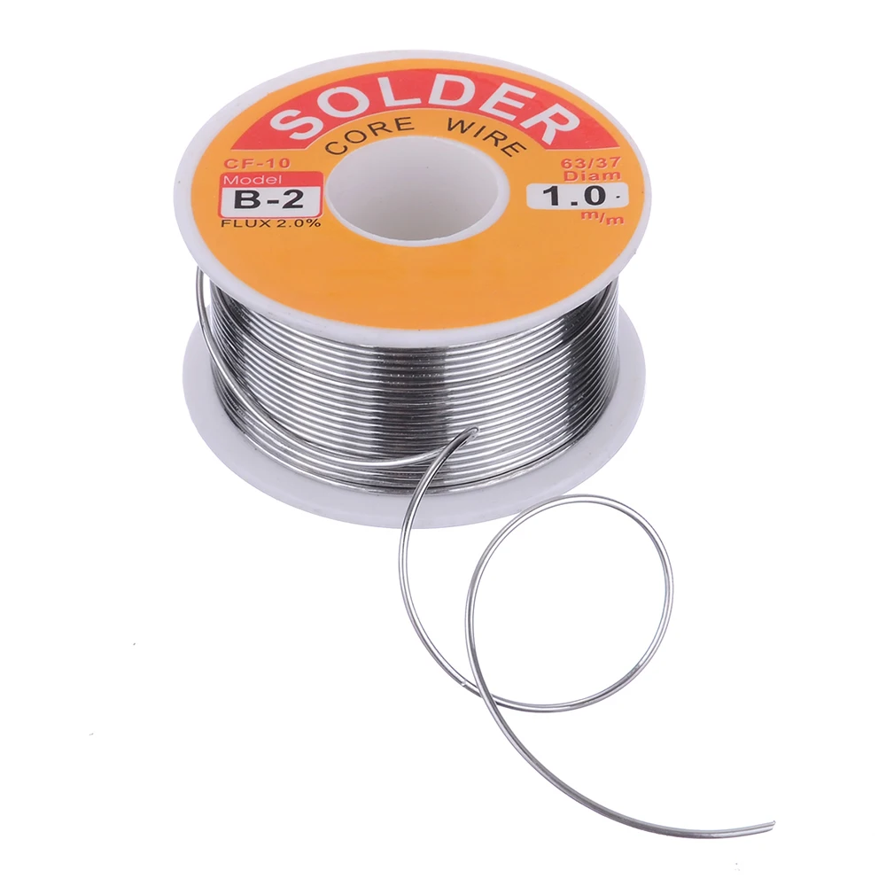 1.0mm Flux Reel Tube Tin Lead Rosin Core Soldering 63/37 Solder Wire
