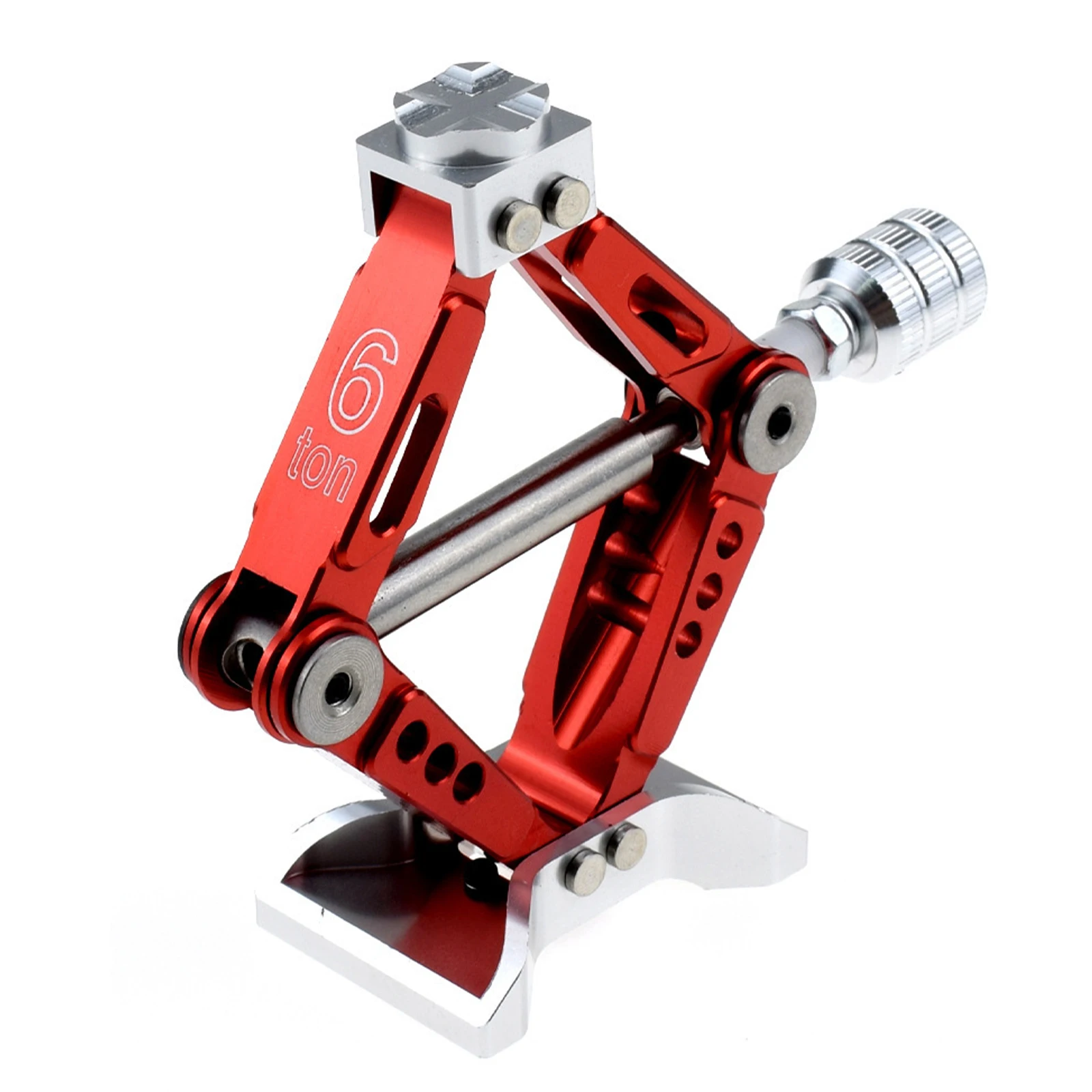 Hand Screw Scissor Lift Adjustable Jack Stands Universal Replace For 1/10 TRX-4 D90 SCX10 Toy Rock Crawler RC Car Accessories
