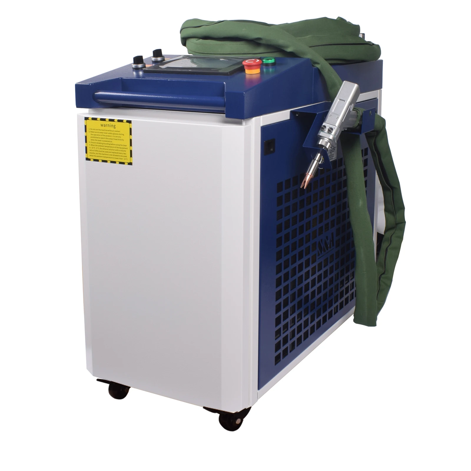 Raycus 3000W 4 in1 Fiber Laser Welding/Cleaning Welder Machine & 2 Channel Feeder machine
