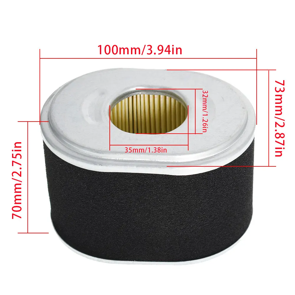 The lawnmower filters empty GX160 GX200