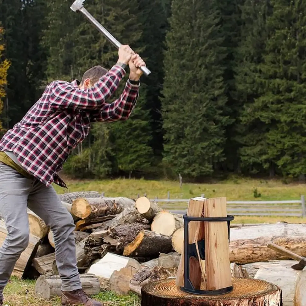 Manual Firewood Splitter Heavy Duty Log Wood Splitting Cutter Kindling Cracker