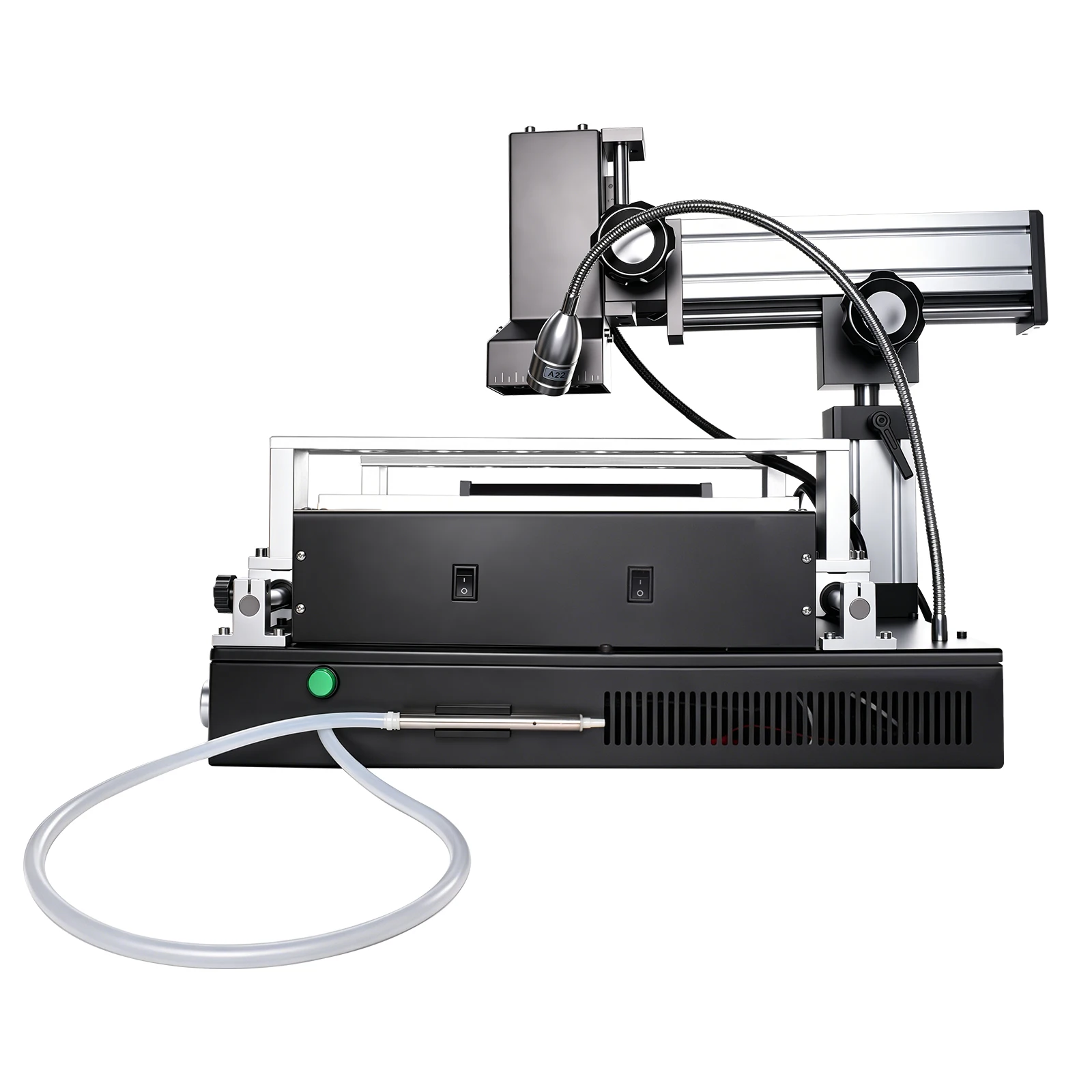 ACHI PRO SC Infrared BGA Rework Station for BGA repair, featuring precise temperature control, stable heating and complete accessories