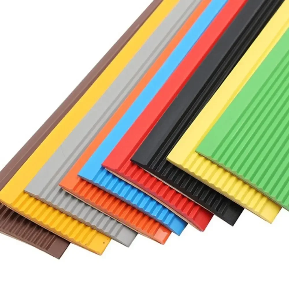 1M PVC Self-adhesive Anti-Slip Stair Tape Treads Carpet Floor Sticker Safety Waterproof Bathroom Floors Ground Sealing Strip