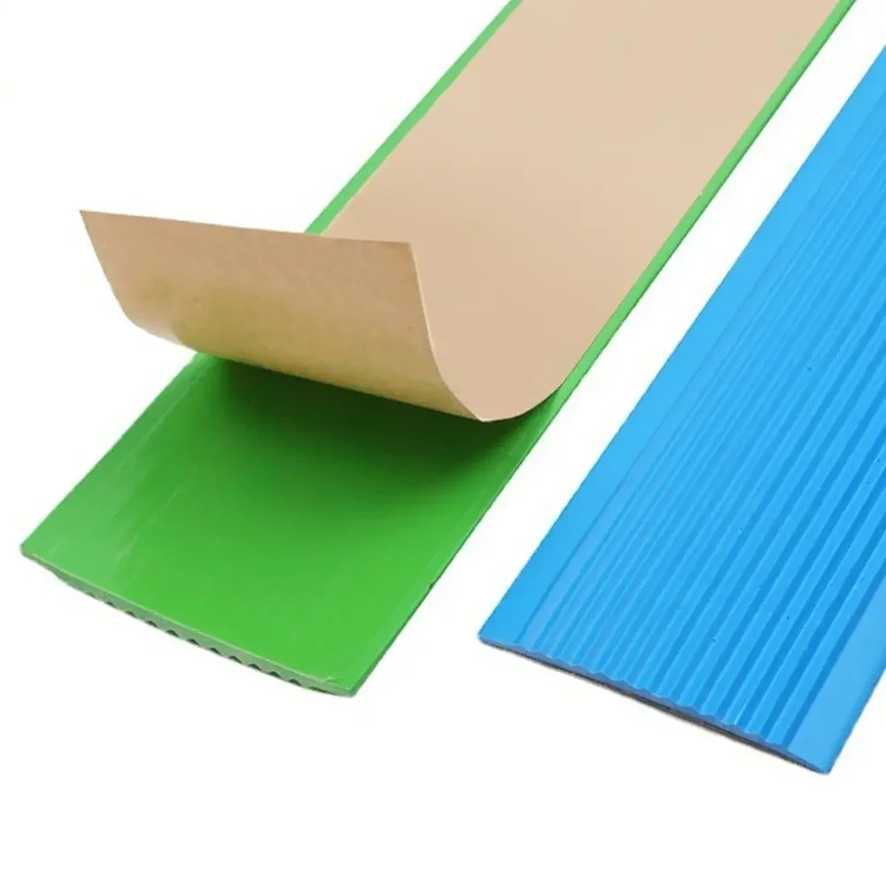 1M PVC Self-adhesive Anti-Slip Stair Tape Treads Carpet Floor Sticker Safety Waterproof Bathroom Floors Ground Sealing Strip