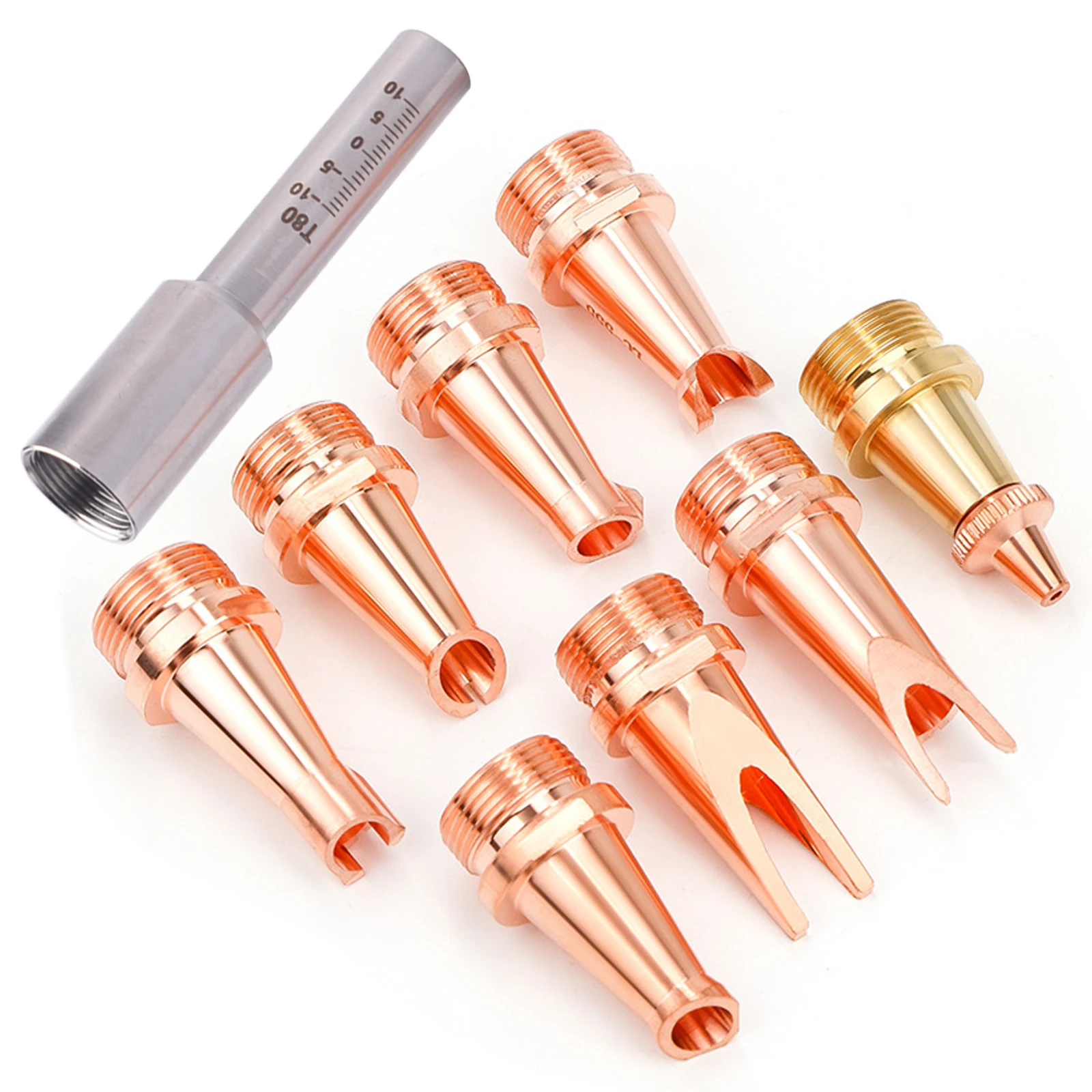 M16 Laser Welding Nozzle Wire Feed Nozzles AS-12 BS-16 for SUP Laser Welding machine SUP23T HW980 4 IN 1 Welding Head 1 Set