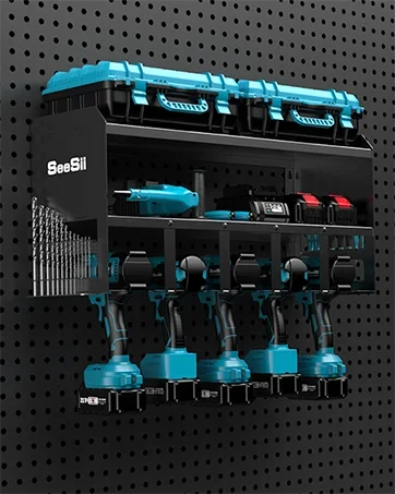 Seesii Cordless Impact Wrench 1/2 inch Brushless Impact Gun Max Torque 650Nm 3300RPM 2x 4.0 For makita Battery Impact Driver