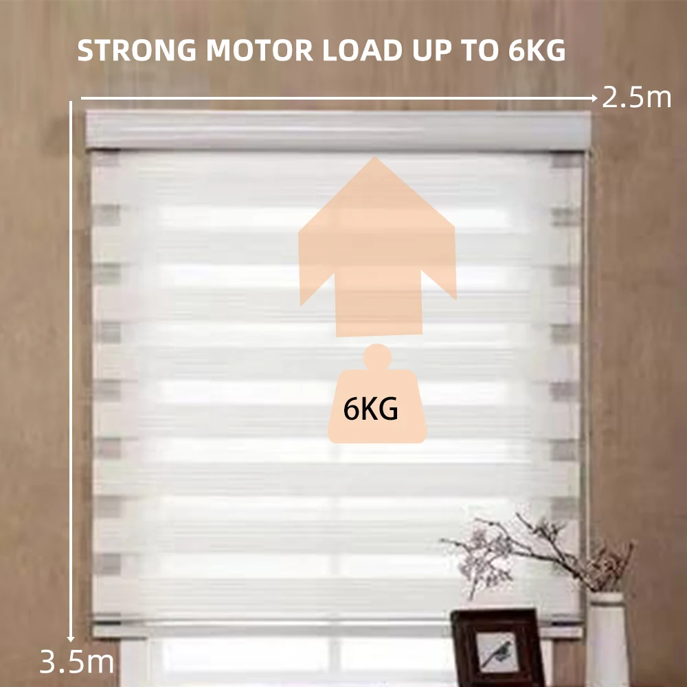 Matter Over Thread Battery Roller Blind Motor For 37mm 38mm Tube Support Homekit Google Home Smartthings Alexa App Smart Home