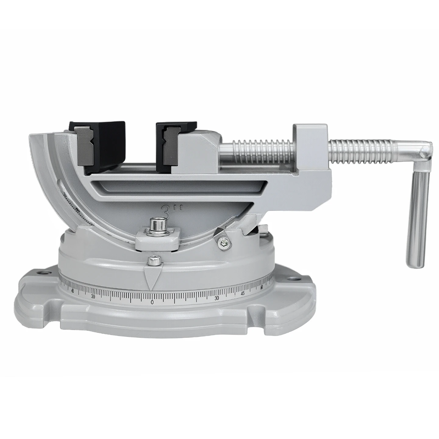 Allsome 3" Swivel-Base Tilting Vise, Milling Machine Vise, 3 Way (Swivel,Tilting,Angle Vice) Milling Vice for Drill Press