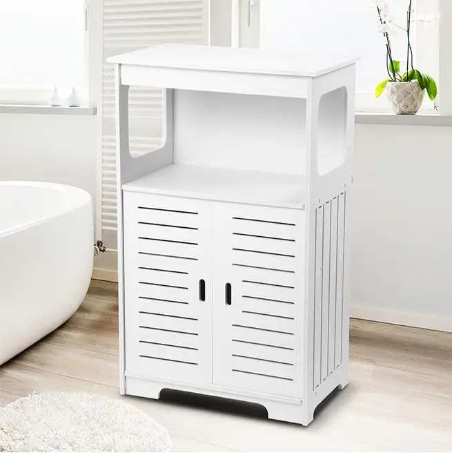 Maxkon Freestanding Bathroom Cabinet Storage Shelf Organiser Stand Waterproof Cupboard