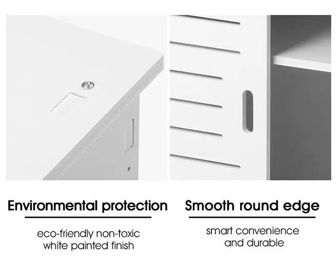 Maxkon Freestanding Bathroom Cabinet Storage Shelf Organiser Stand Waterproof Cupboard