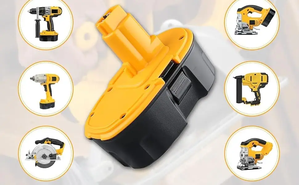 100% New 1/2/4 DC9096 18V 5500mAh Ni-MH Power Tool for Dewalt DC9096 DE9039 DE9095 DW9098 DE9503 DW9096 Replacement Battery Pin
