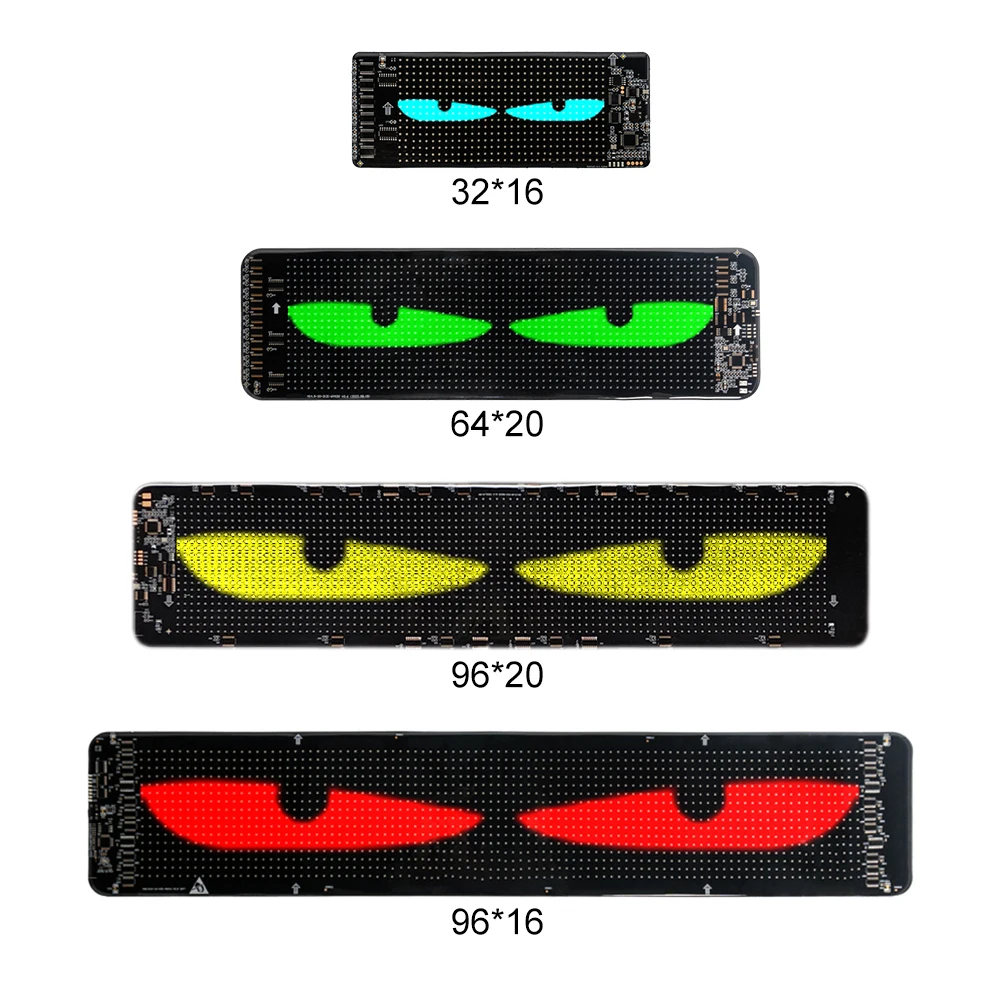 Devil Eyes LED Panel Light Remote Control LED Devil Eye Decoration Light Demon Eyes Flexible LED Panel for Store/Bar/Trucks