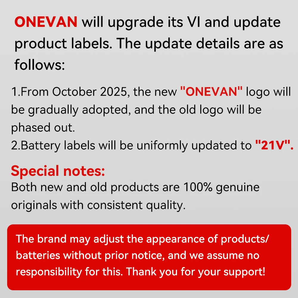 ONEVAN High Torque Cordless Brushless Electric Impact Wrench 1800N.M 1/2" Drill Screwdrivers Power Tools For Makita Battery Pin