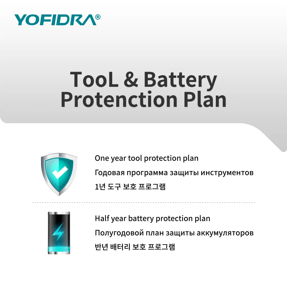 YOFIDRA 26MM Brushless Electric Hammer Drill 1680W Cordless Multifunctional Rotary Hammer Drill Tool For Makita 18V Battery Pin