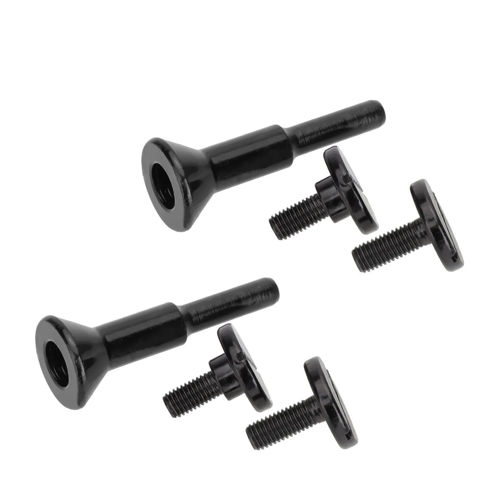 2Pcs Mounting Mandrel Fit Circular Saw Blade Die Grinder Connecting Rod Adapter With 6mm Screw Nut For Drill Rotary Tools