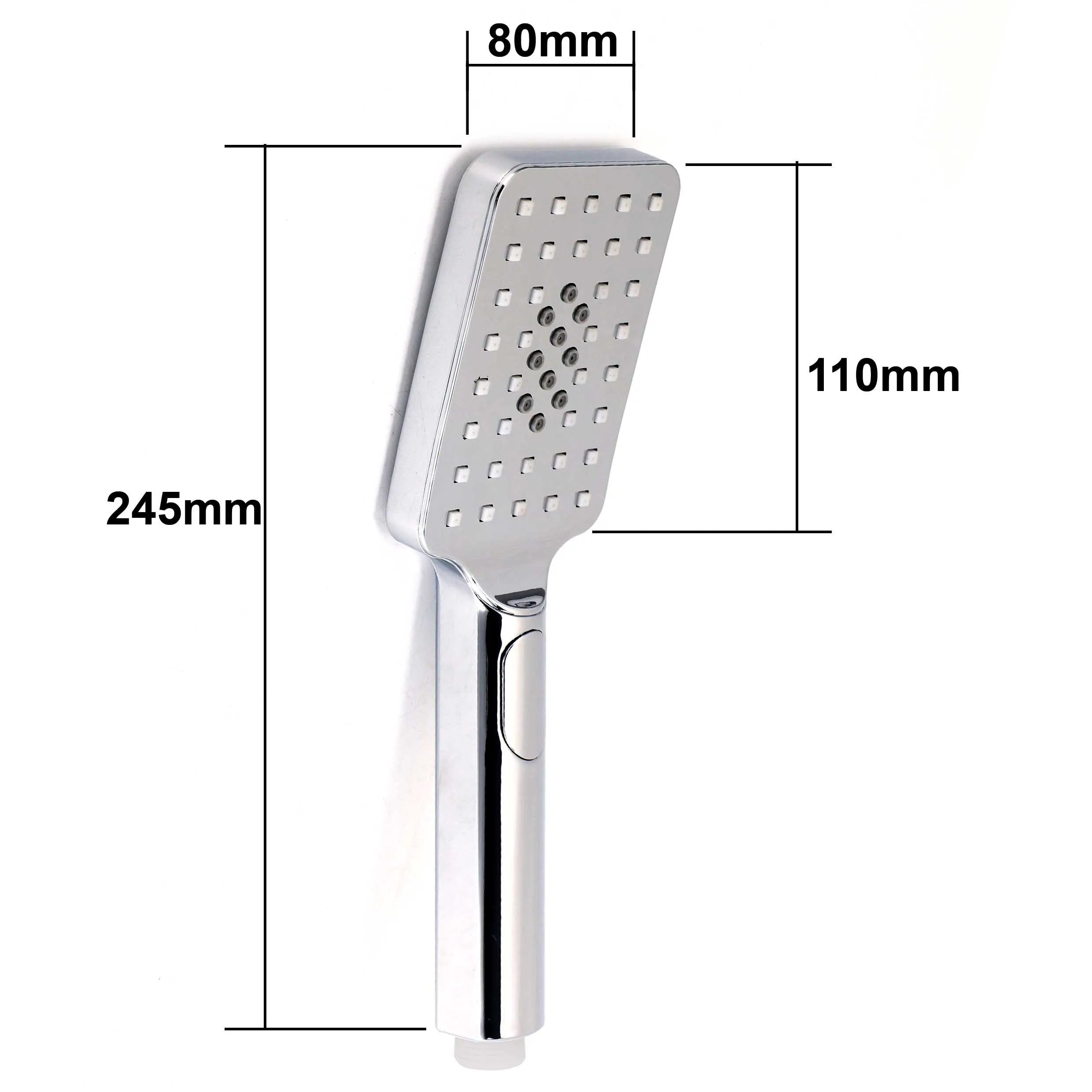 **Sydney Stock** KYLINS Square 10" Rain Shower Head Rose 3 Mode Handheld 2 In 1 Sliding Rail Slider Wall Arm Set WELS WaterMark
