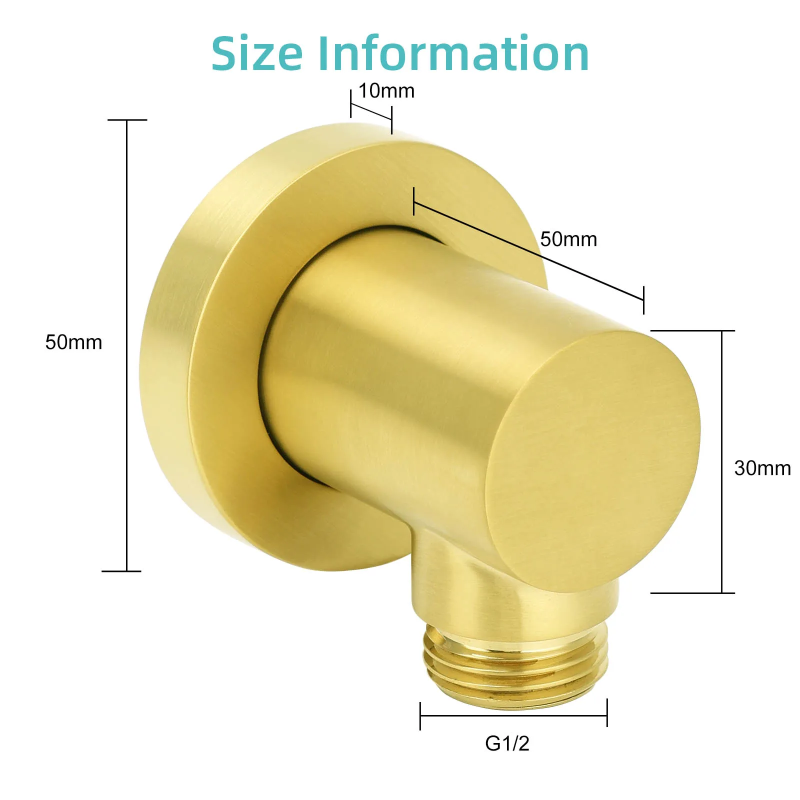 **Sydney Stock** KYLINS Brushed Gold Sliding Rail with 3 Mode Hand Held Shower Head Set Kit Mixer Taps Round WaterMark Wels