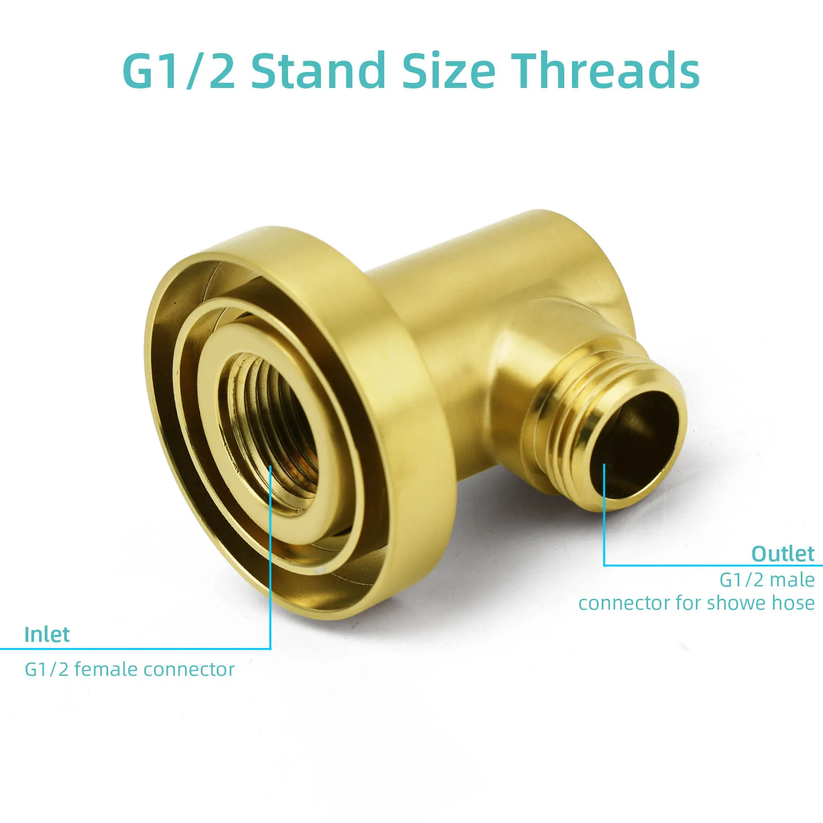 **Sydney Stock** KYLINS Brushed Gold Sliding Rail with 3 Mode Hand Held Shower Head Set Kit Mixer Taps Round WaterMark Wels