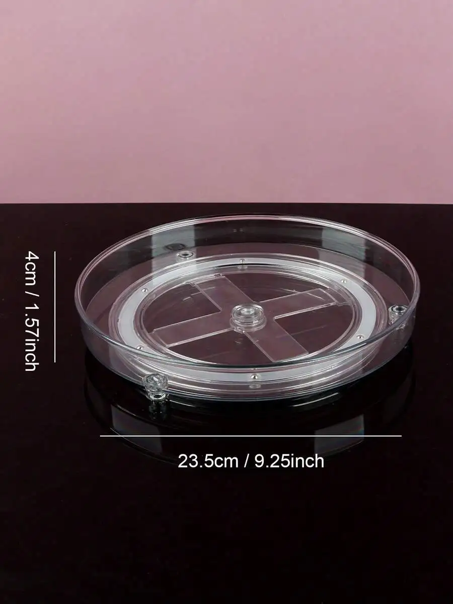 Rotatable Clear Makeup Organizer