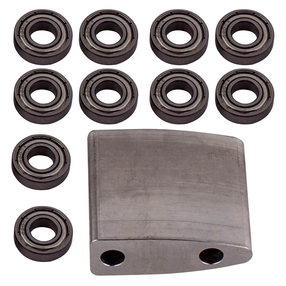 Steel Small Wheel Holder kit For 2x72" Belt Grinders + A Set Of 5 Small Wheels