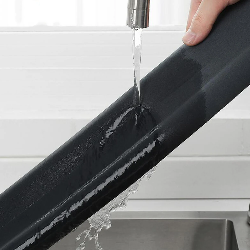 Double Sided Door Snake Air Draft Wind Dust Stopper Seal Sealing Strip Guard