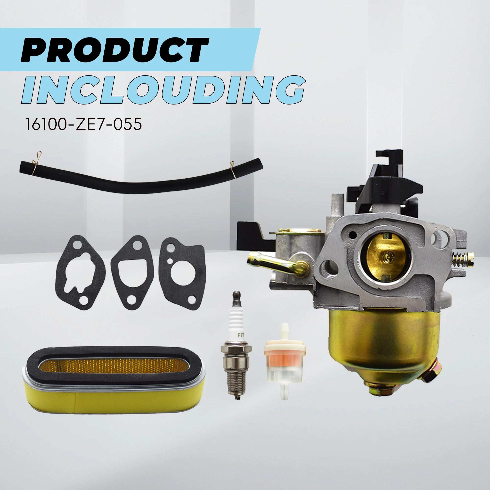 Lawnmower Carburetor for GXV120 GXV140 HR214 HRA214 HR215 HR216 - Lawn Care Fuel System Part