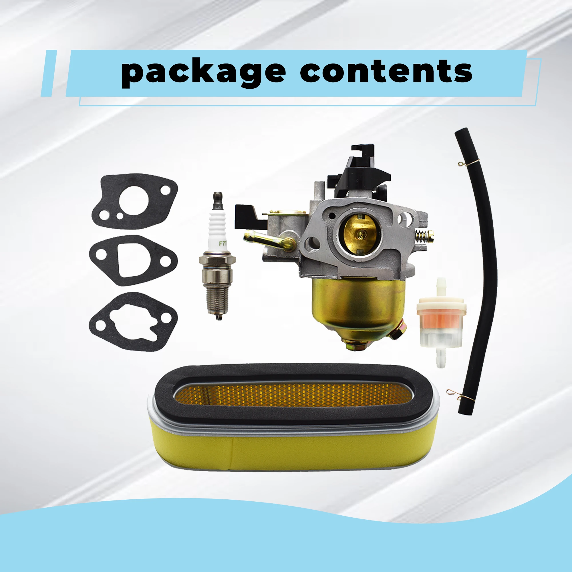 Lawnmower Carburetor for GXV120 GXV140 HR214 HRA214 HR215 HR216 - Lawn Care Fuel System Part