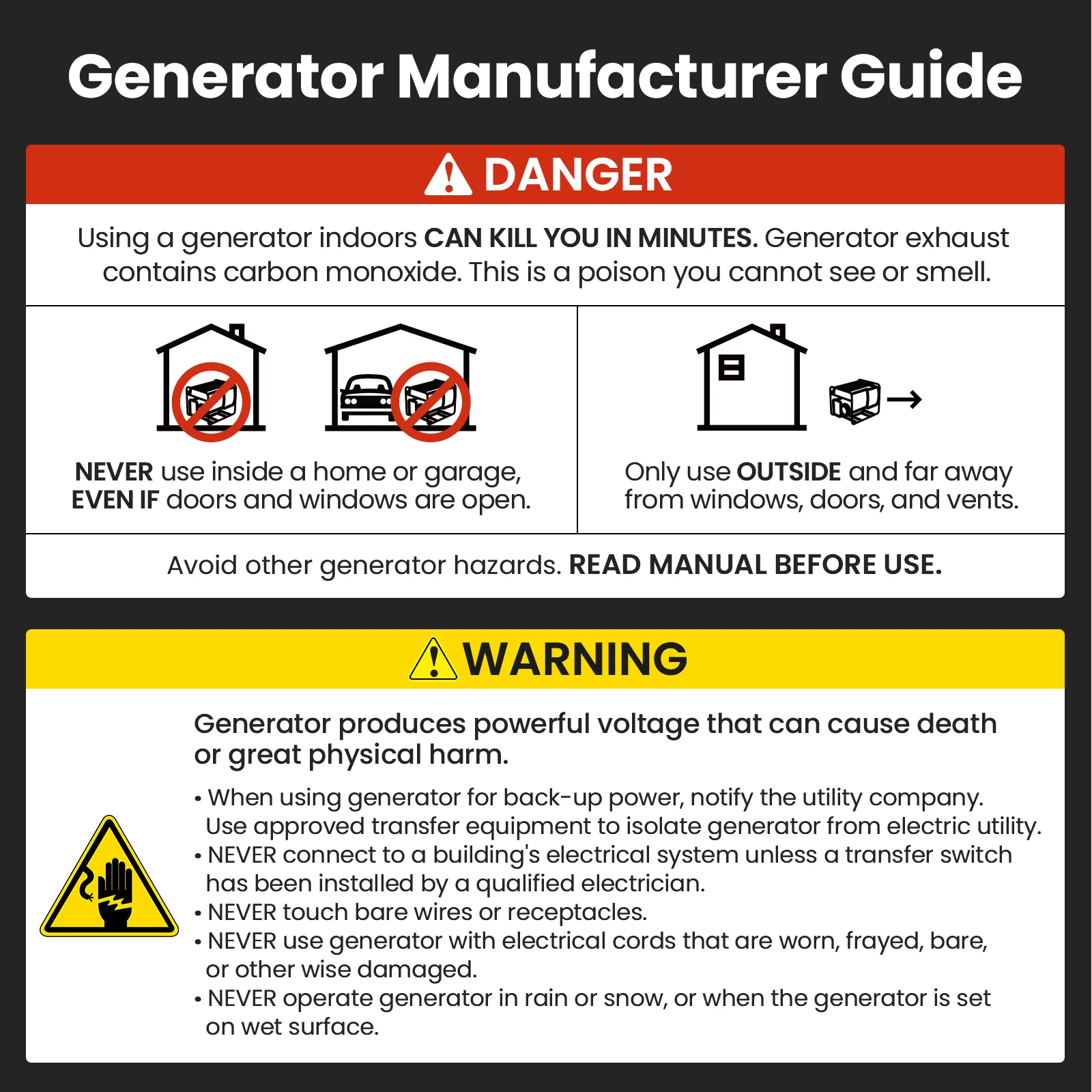 Inverter Generator 2KW Max 1.8KW Gasoline Generators Portable Silence