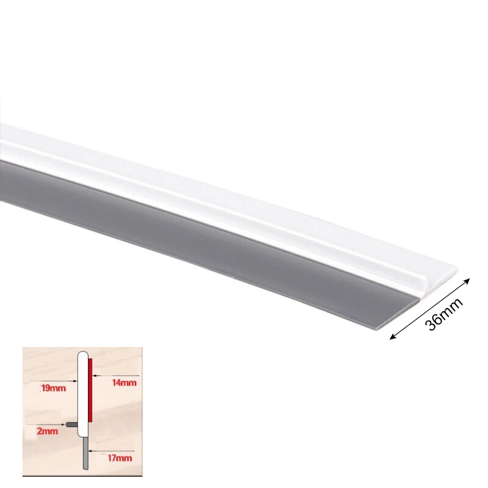 Door Bottom Sealing Strip Guard Wind Dust Threshold Seal Draft Stopper AU