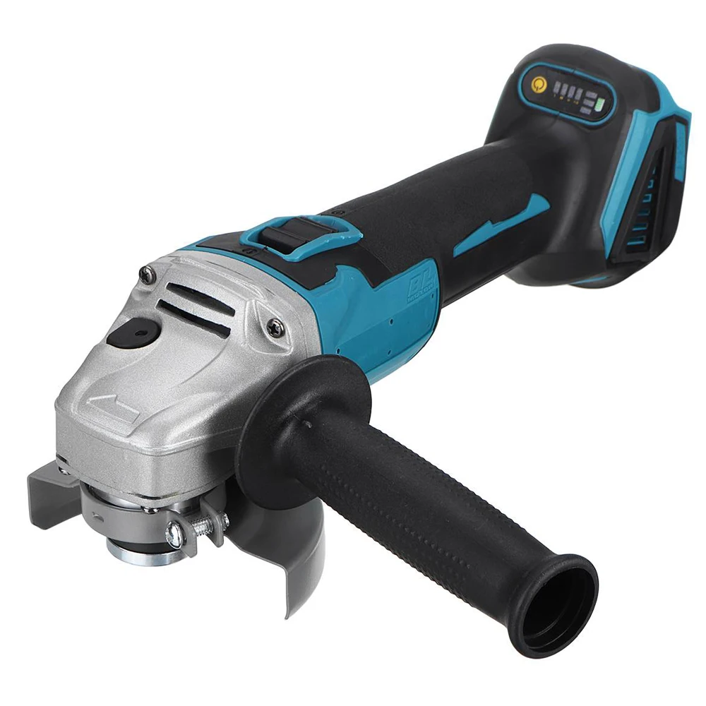 Brushless Cordless Angle Grinder With 2x Li-ion Battery Charger 125mm Combo Kit