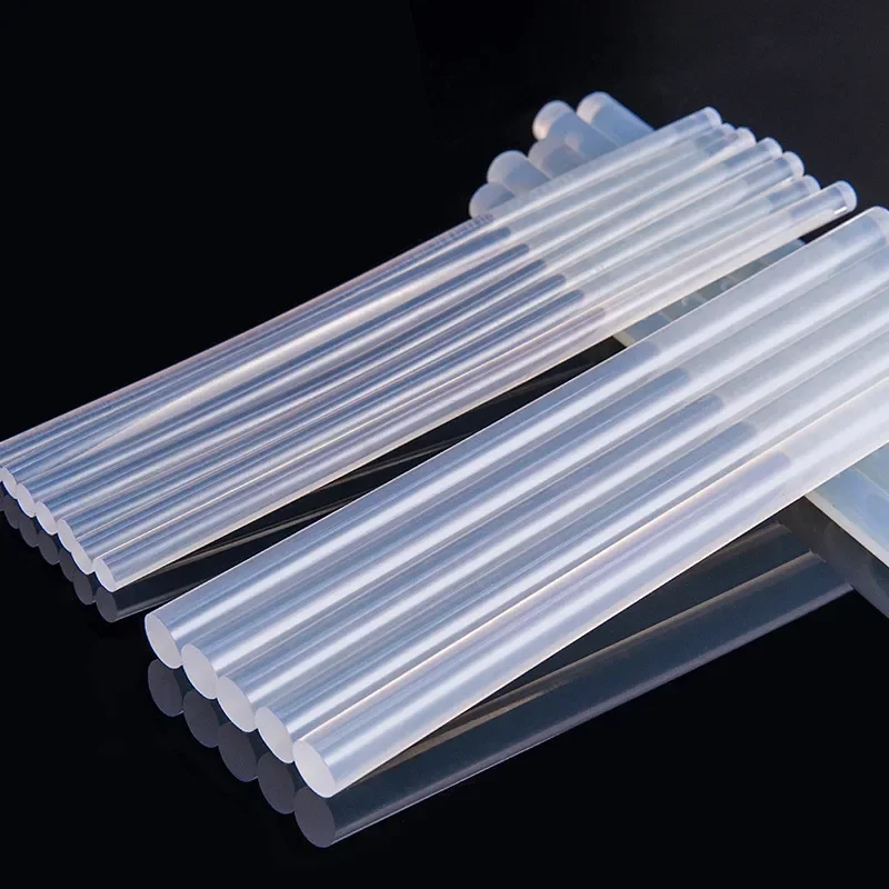 1/100pcs Strong Adhesive Transparent Hot Melt Glue Sticks for Electric Glue Gun DIY Craft Glue Stick Repair Kit Tools Wholesale