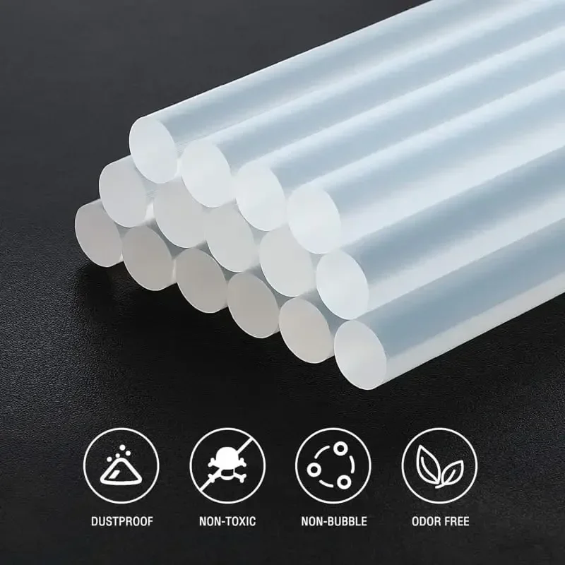 1/100pcs Strong Adhesive Transparent Hot Melt Glue Sticks for Electric Glue Gun DIY Craft Glue Stick Repair Kit Tools Wholesale