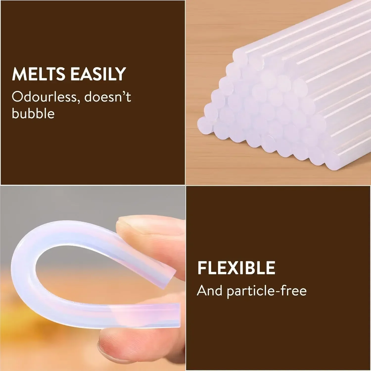 1/100pcs Strong Adhesive Transparent Hot Melt Glue Sticks for Electric Glue Gun DIY Craft Glue Stick Repair Kit Tools Wholesale