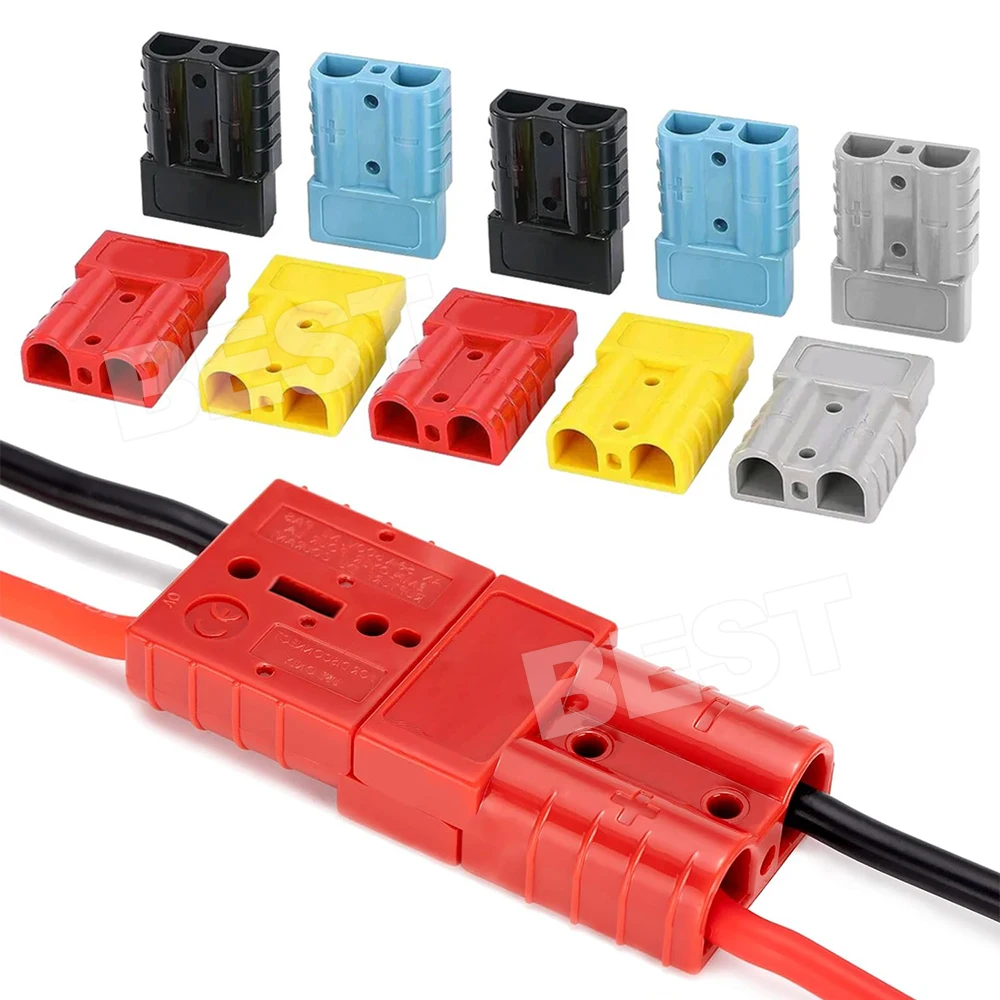 10x Anderson Style Plug connector 50AMP Caravan Trailer Sola 6AWG DC Power Tool