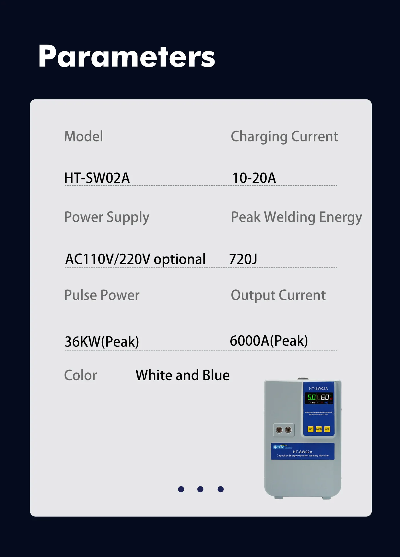 HELTEC 12KW 21KW 36KW 42KW High-Efficiency Battery Spot Welder with Pneumatic Capacitor Storage for Nickel/Aluminum/18650