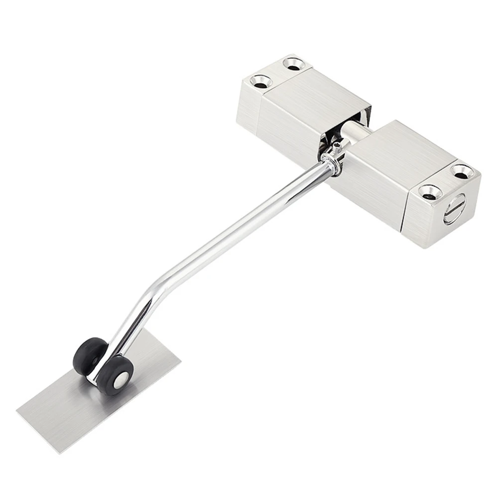 Automatic Mounted Door Gate Closer Adjustable Alloy Surface Spring Loaded NEW 1 set