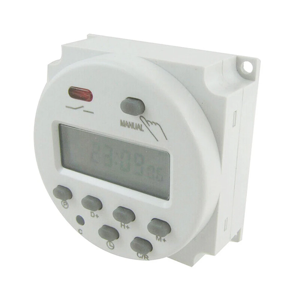 Digital LCD Display Power Programmable Timer Time Switch DC 12V Relay Day NEW